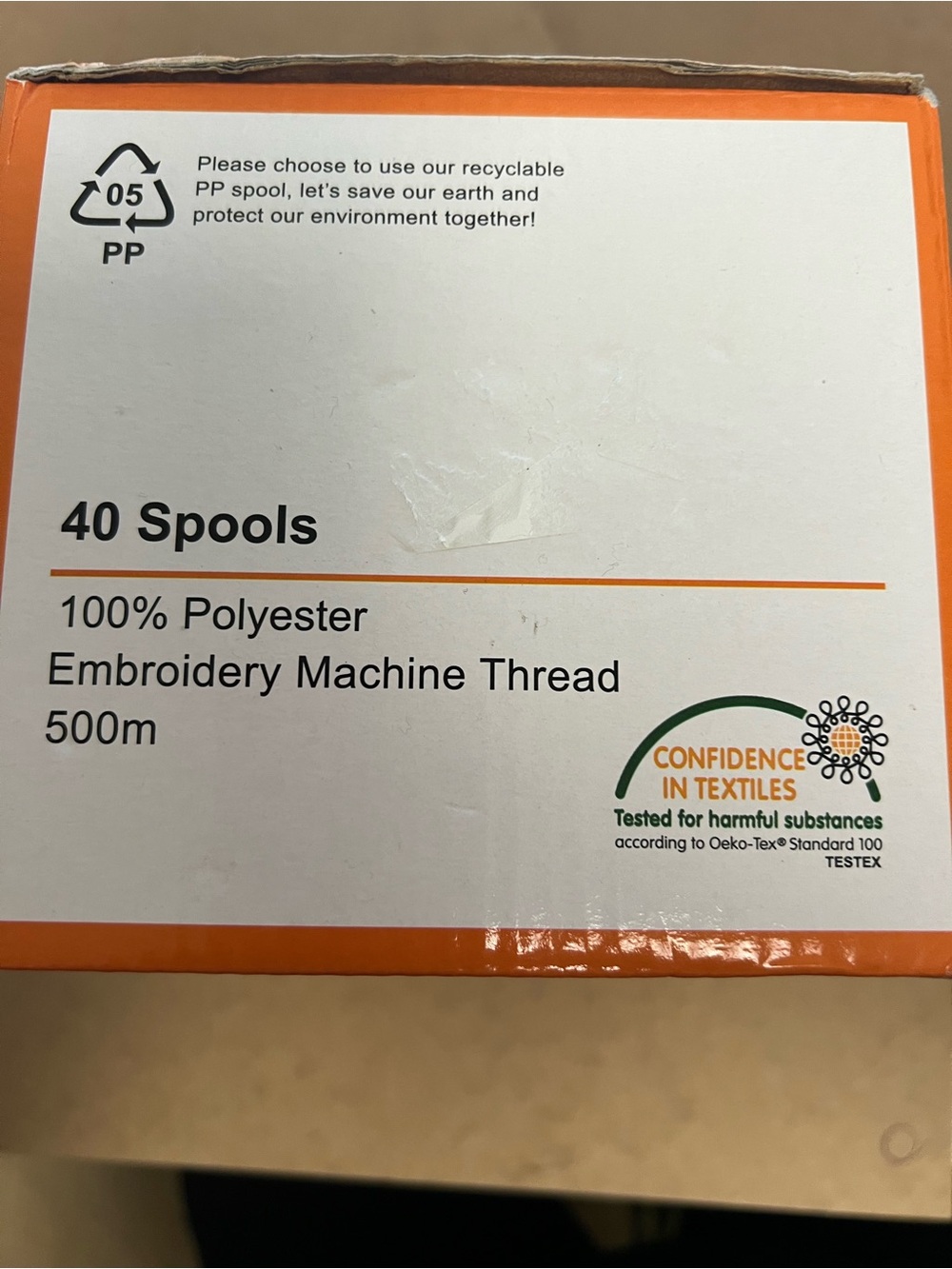 Brother Embroidery Machine Thread 25 new Spools, 7 slightly used,mutiple colors